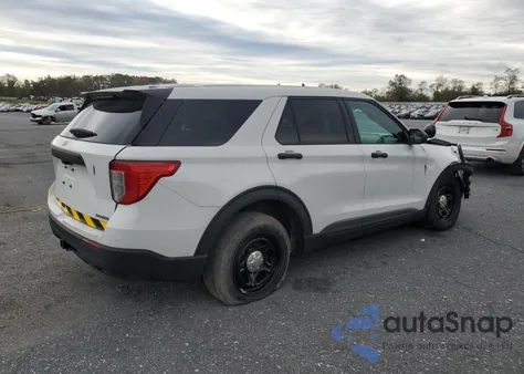 2024 Ford Explorer Police Interceptor from USA, damaged, VIN 1FM5K8AC5RGA69547